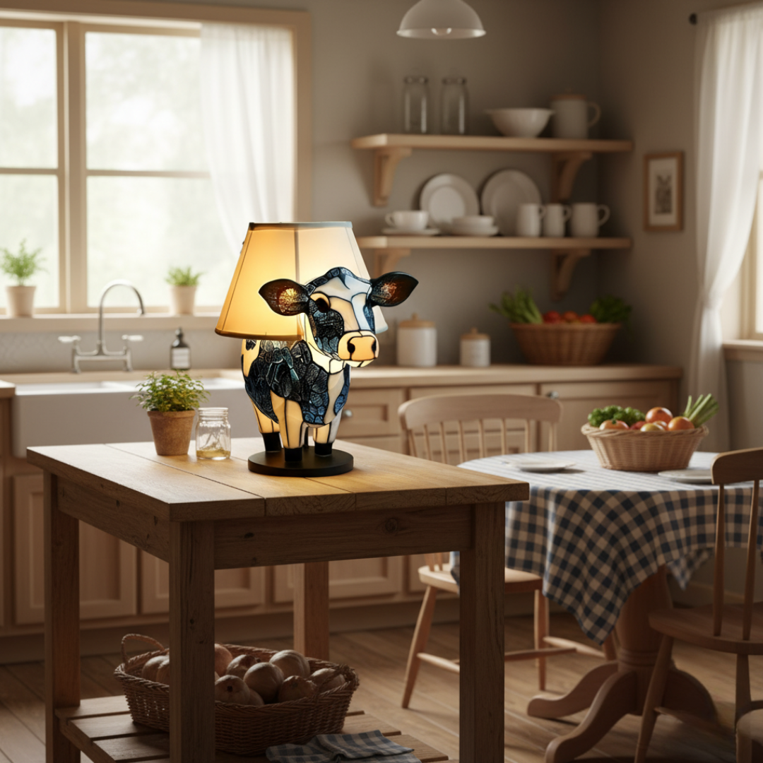 Platinveredelter Sterling-Silber Lampenkorpus 925 Mit Italienischem Kristall Und Natursteinakzenten