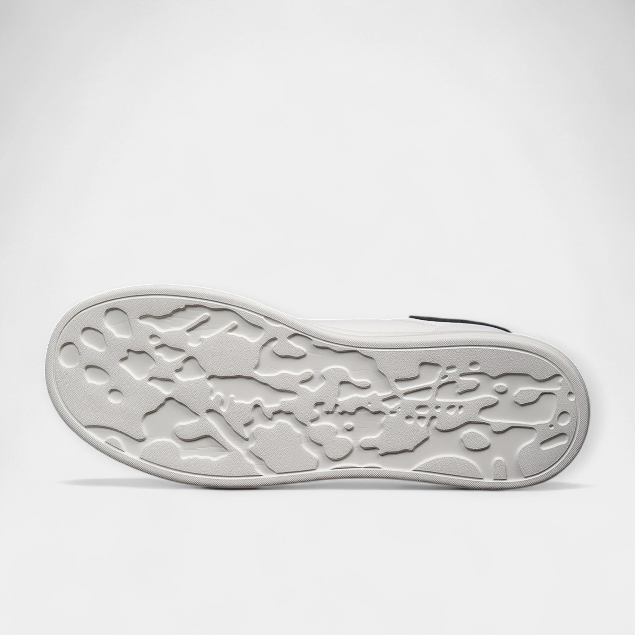 Baskets en Cuir Blanc