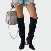 Bottes Orthopédiques en Cuir Montantes