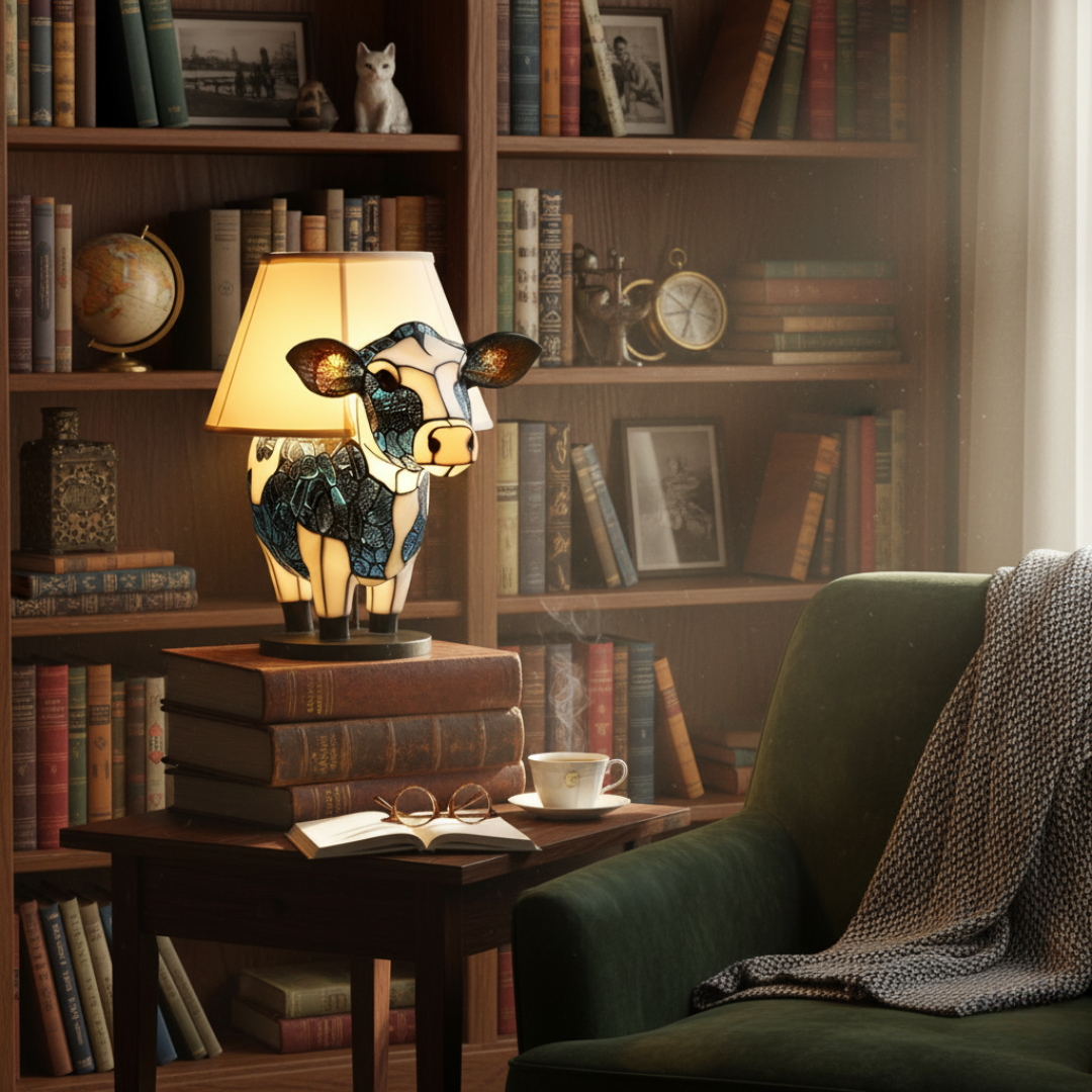 Platinveredelter Sterling-Silber Lampenkorpus 925 Mit Italienischem Kristall Und Natursteinakzenten