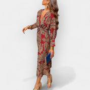 Robe Satin Minimaliste