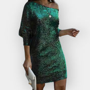 Robe de Soirée avec Paillettes