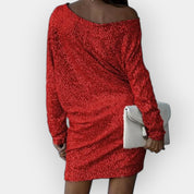 Robe de Soirée avec Paillettes