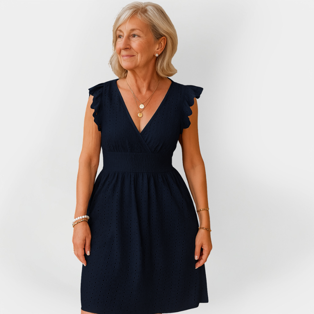 Robe Impressionnante avec Taille Bouffante