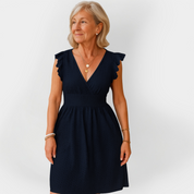 Robe Impressionnante avec Taille Bouffante