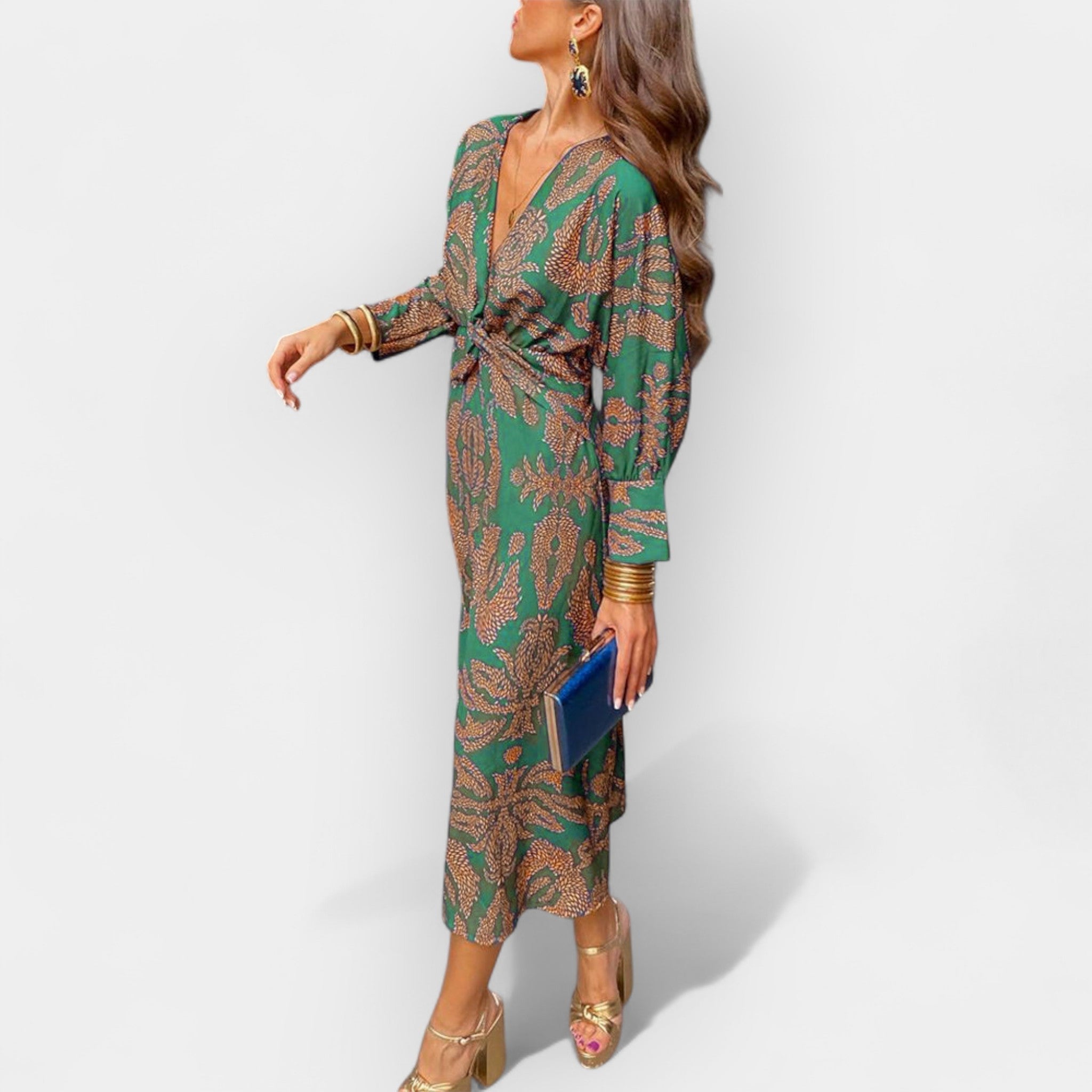 Robe Satin Minimaliste