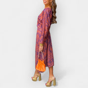 Robe Satin Minimaliste