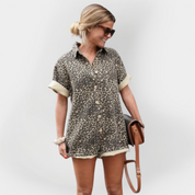 Combinaison Intégrale Imprimé Léopard