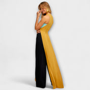 Combinaison Longue Turquoise Foncé