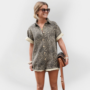 Combinaison Intégrale Imprimé Léopard