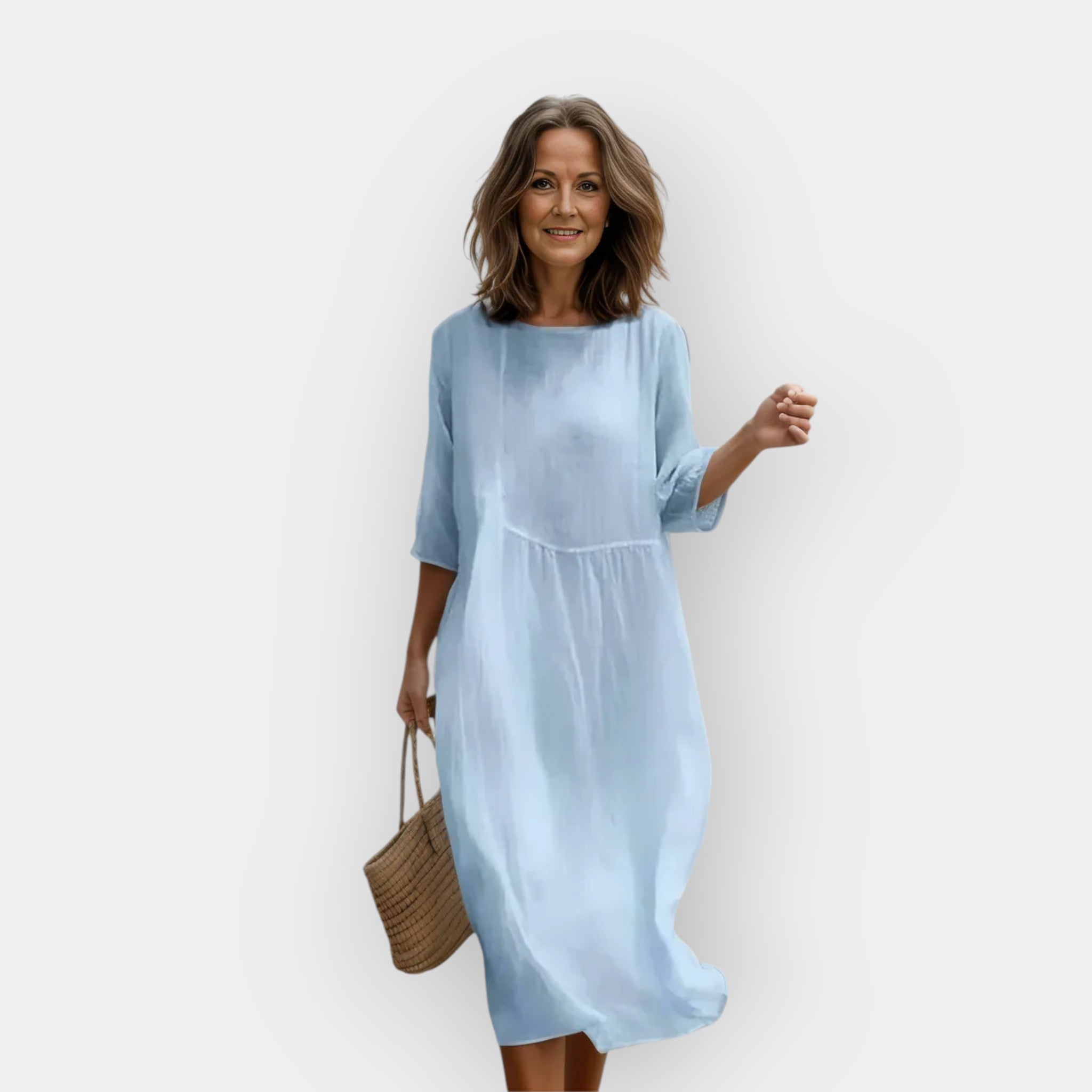 Robe au Design Flatteur pour le Ventre