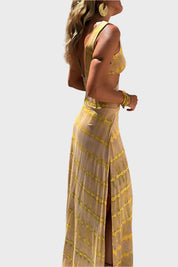 Robe Découpée Confortable