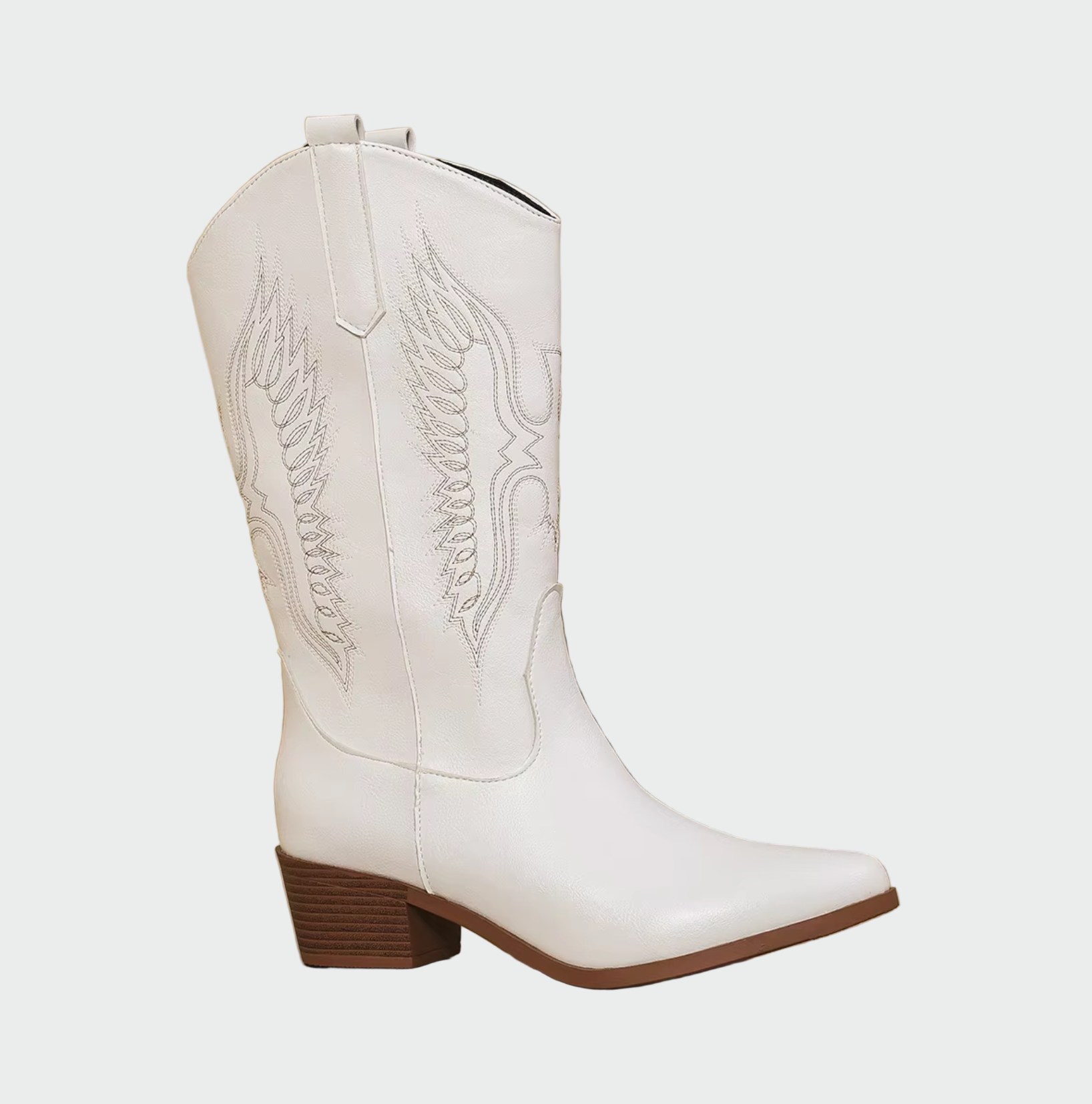 Bottes de cowboy western en cuir