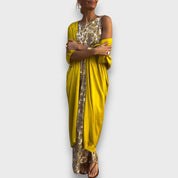 Robe Maxi avec Cardigan