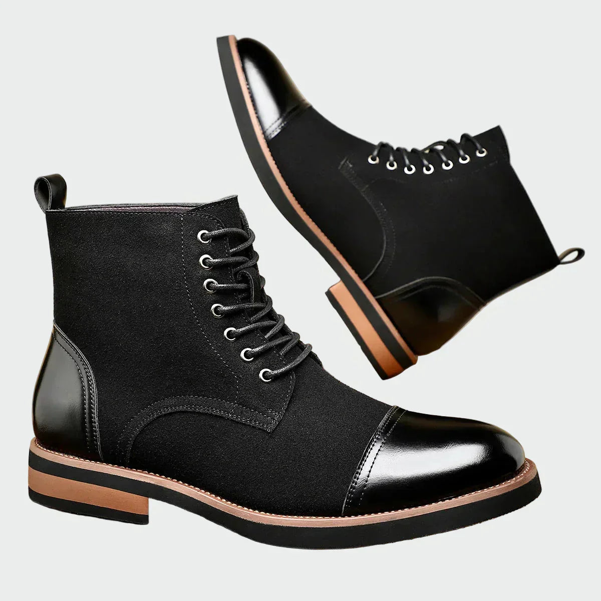 Bottes Oxford en Cuir