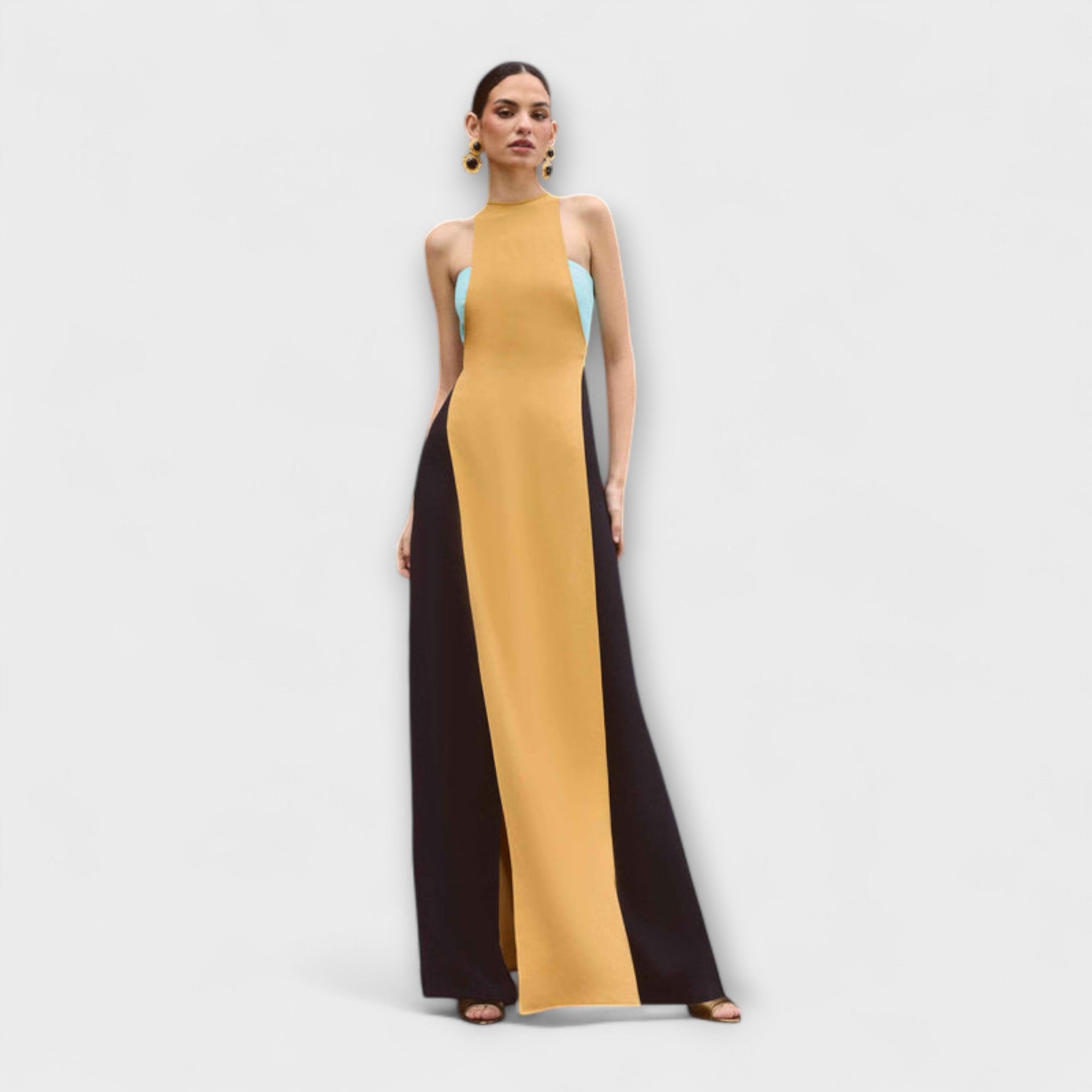 Combinaison Longue Turquoise Foncé