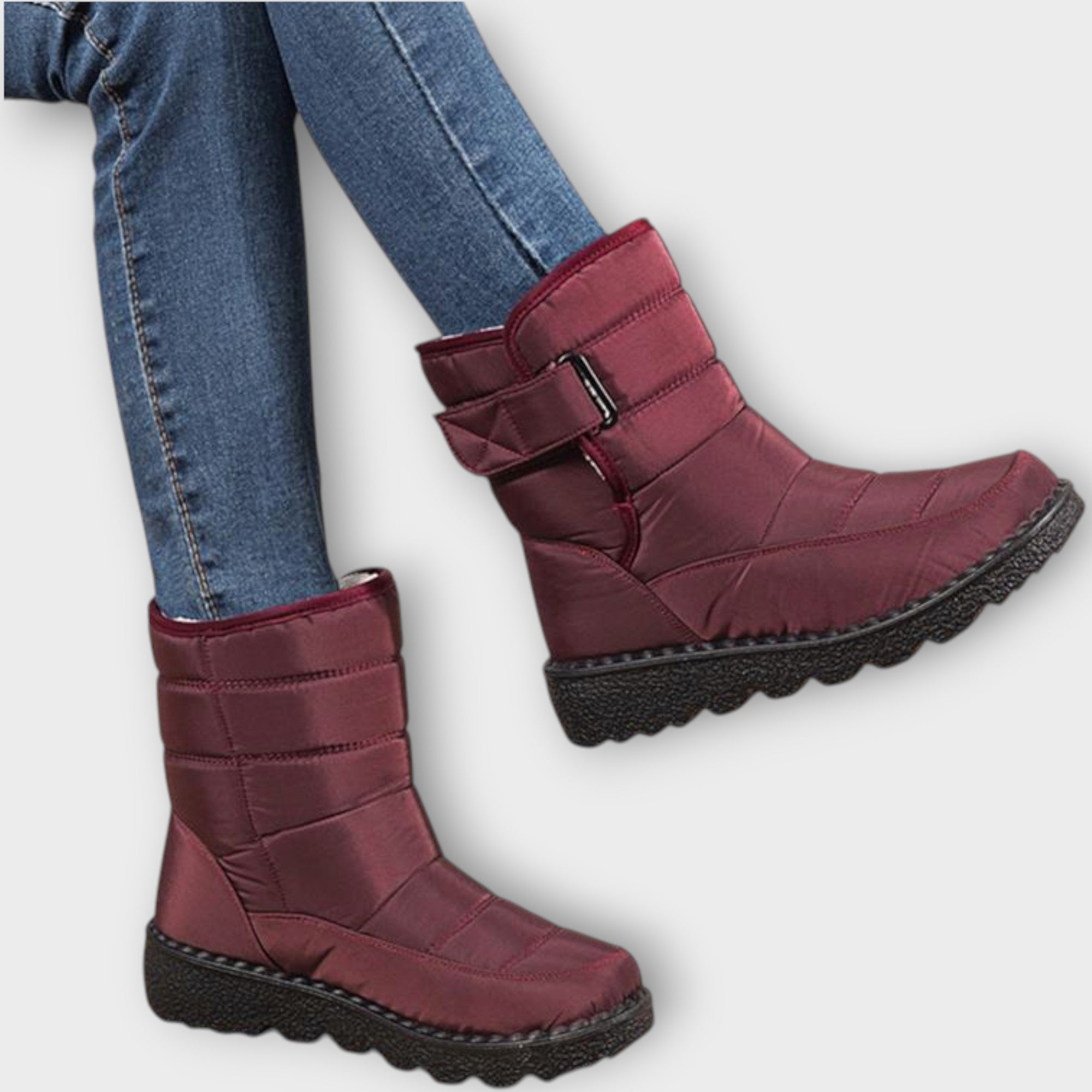 Bottes d'hiver imperméables et confortables