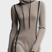 Robe Maxi à Capuche Coupe Décontractée