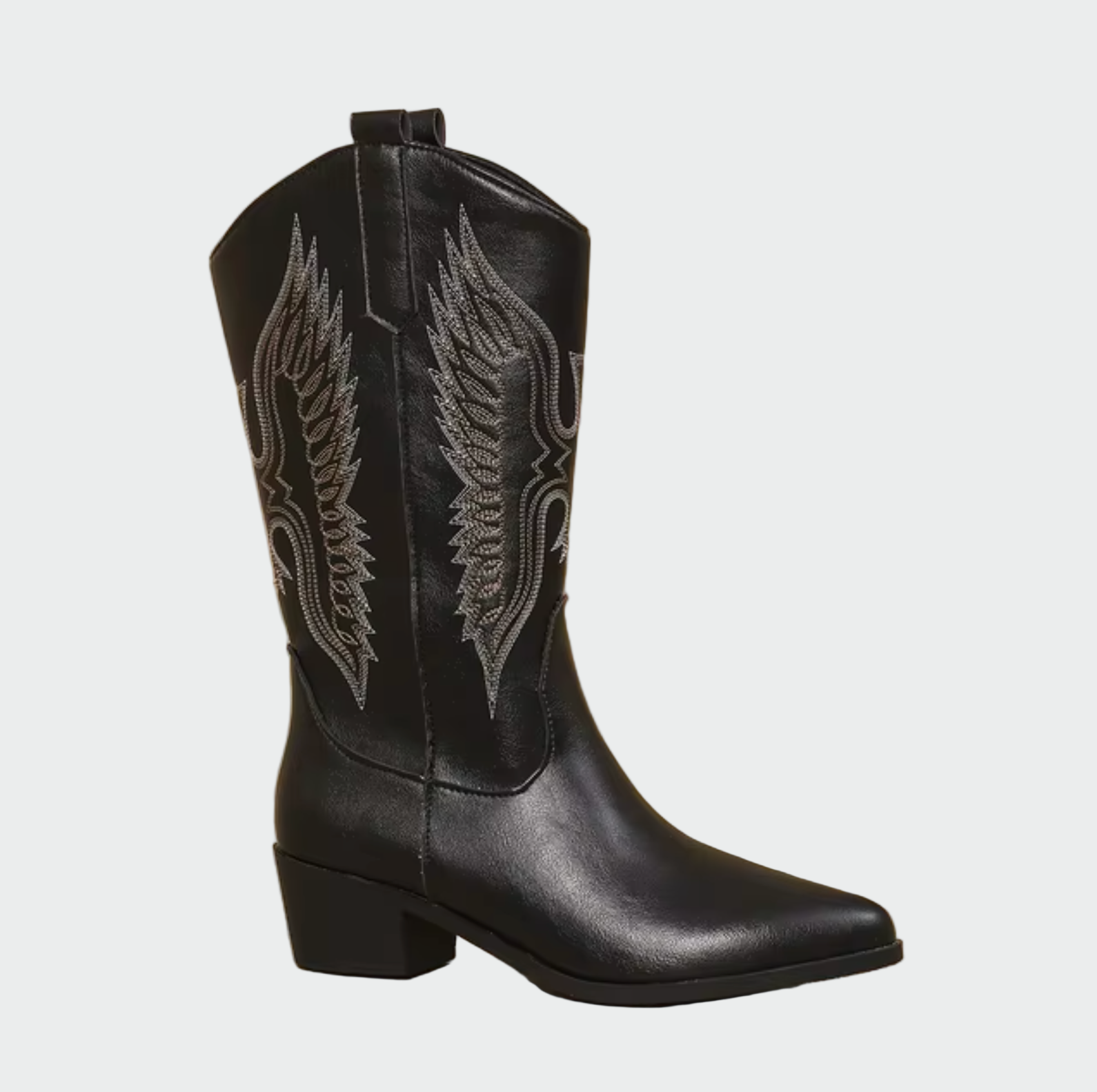 Bottes de cowboy western en cuir