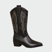 Bottes de cowboy western en cuir