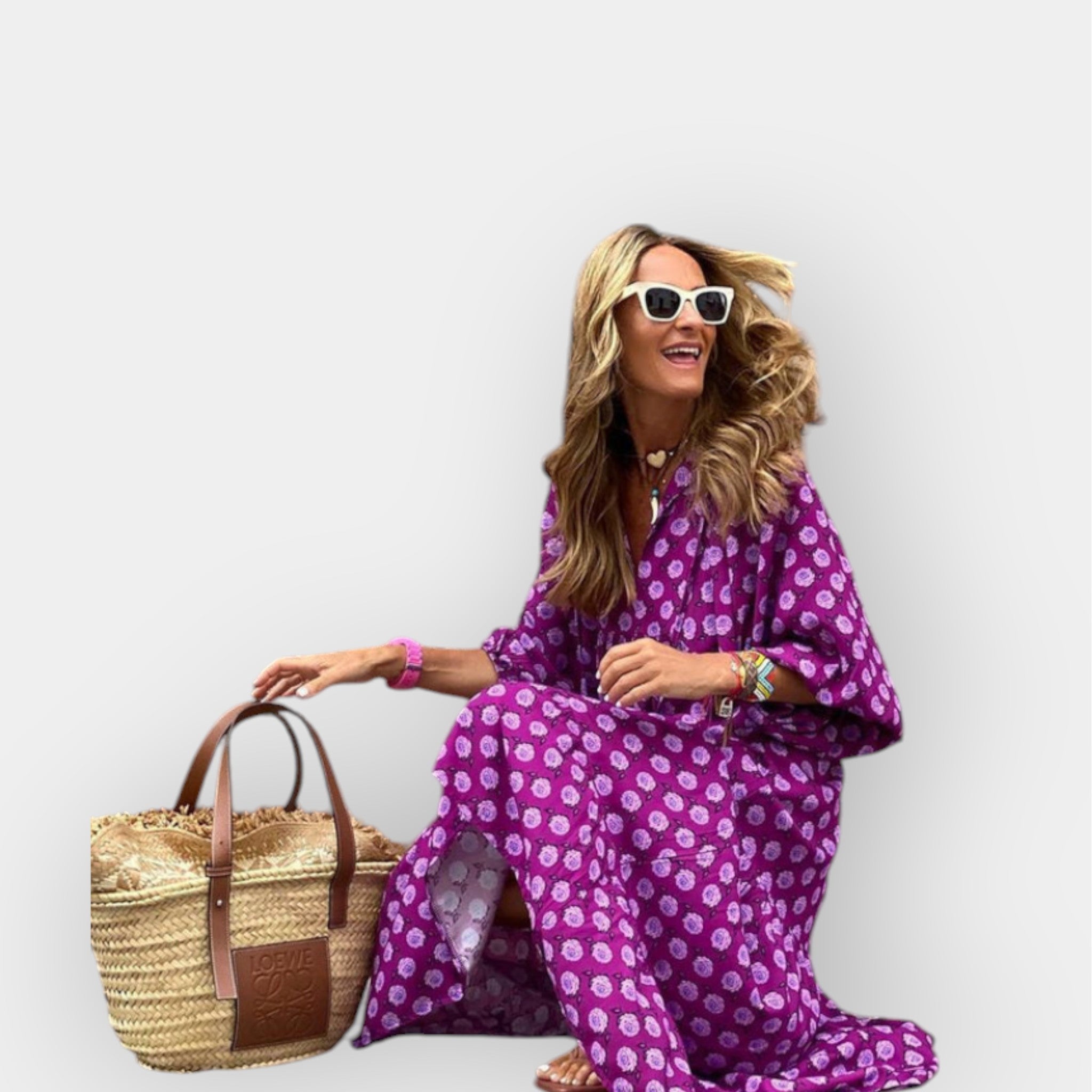 Robe à Motif Floral