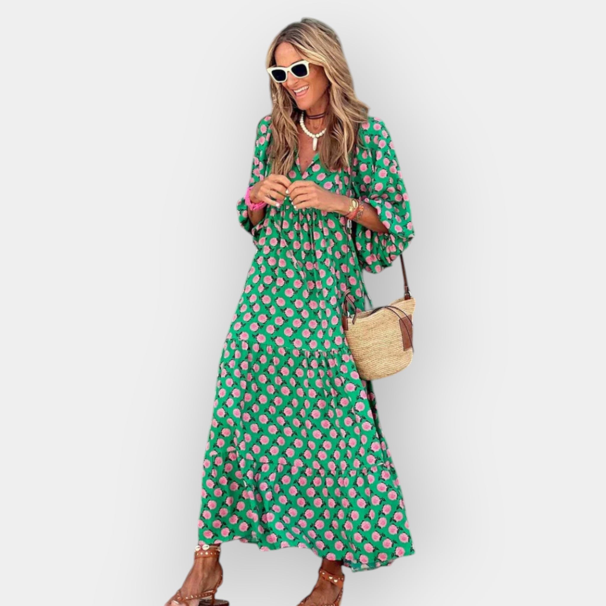 Robe à Motif Floral