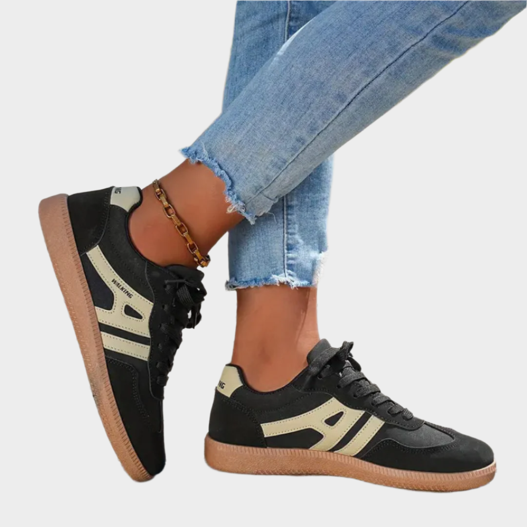 Chaussures de sport avec des détails rétro
