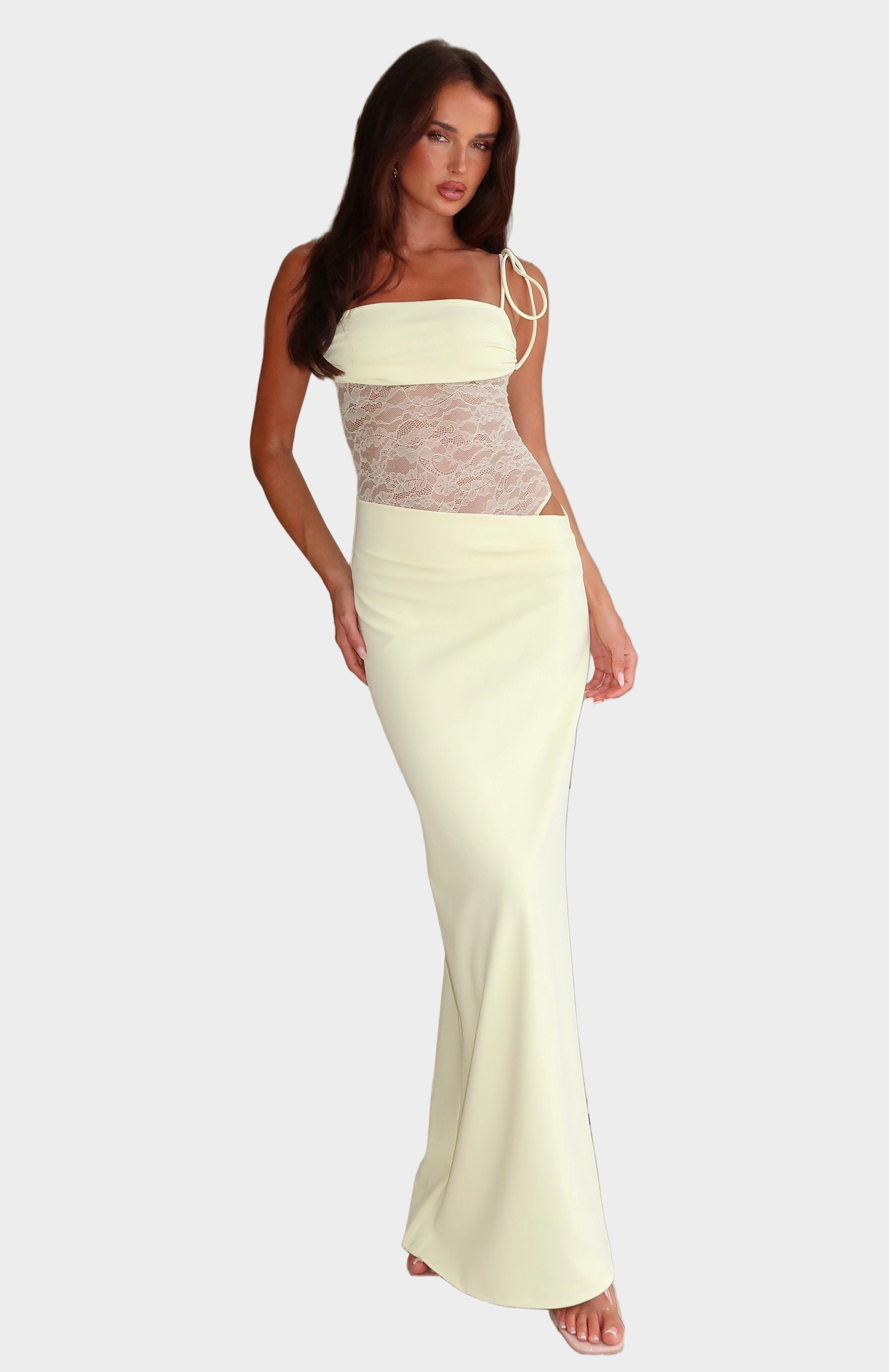 Robe Maxi avec un Flux Détendu et une Élégance Raffinée