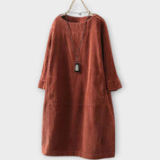 Robe Rétro avec Coupe Décontractée