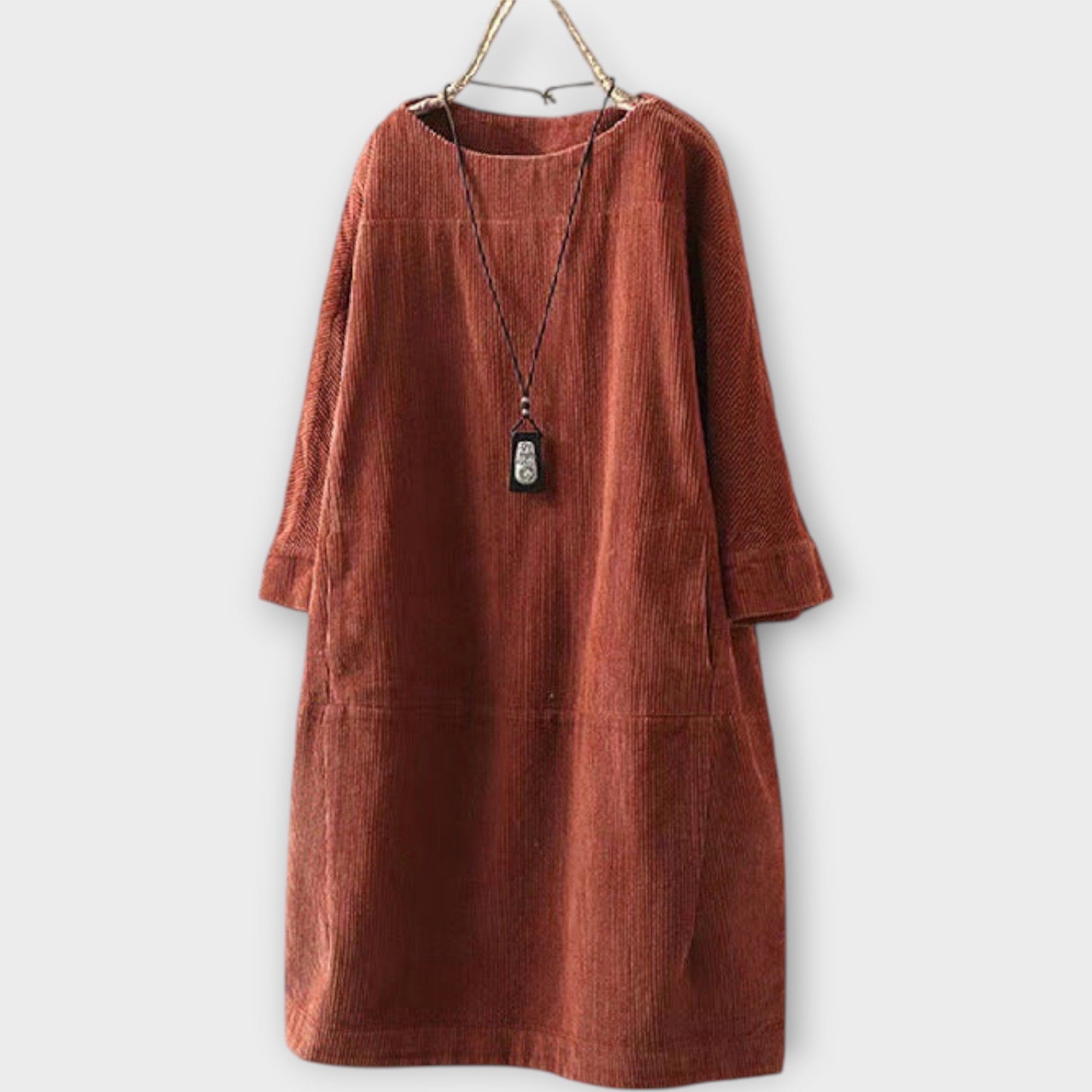 Robe Rétro avec Coupe Décontractée