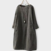 Robe Rétro avec Coupe Décontractée