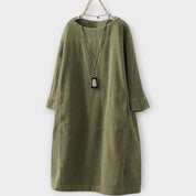 Robe Rétro avec Coupe Décontractée