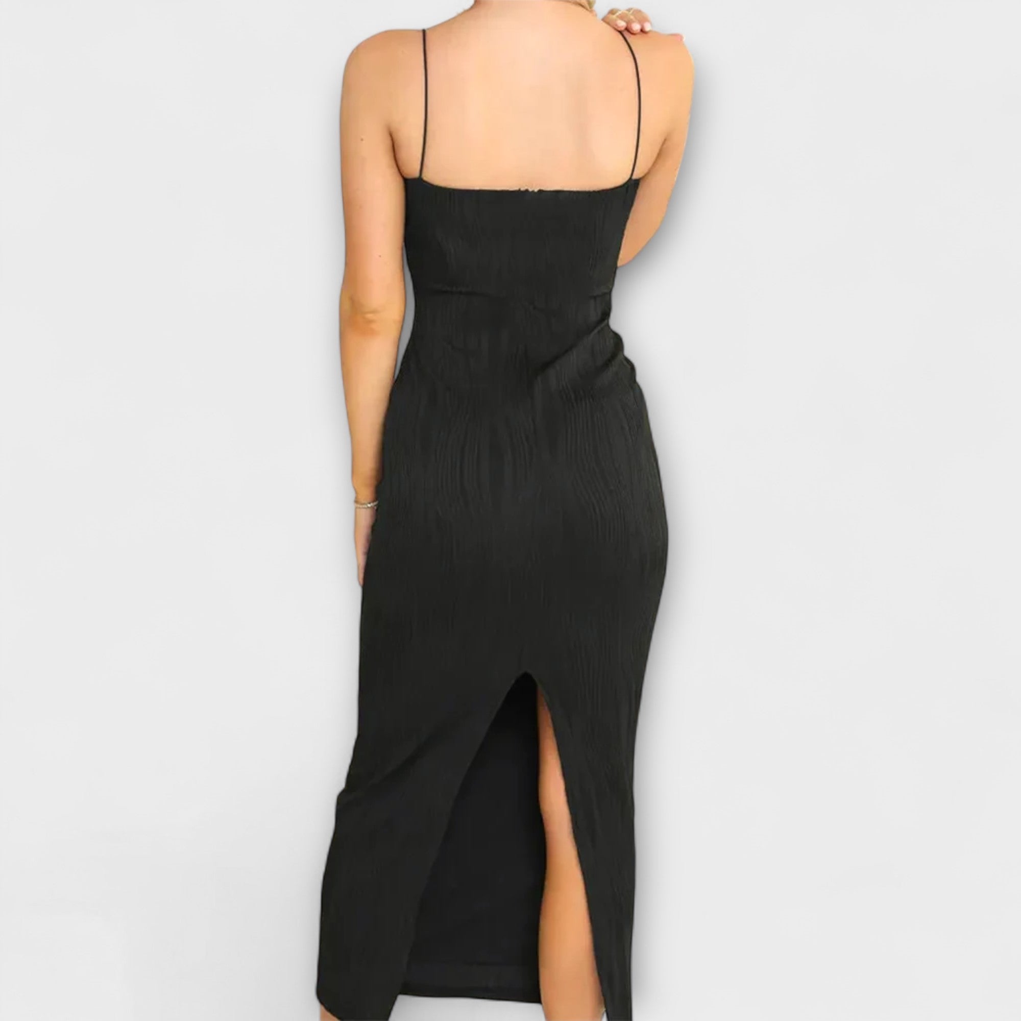 Robe Longue Élégante Sans Manches