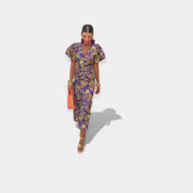 Robe avec Manches et Volants