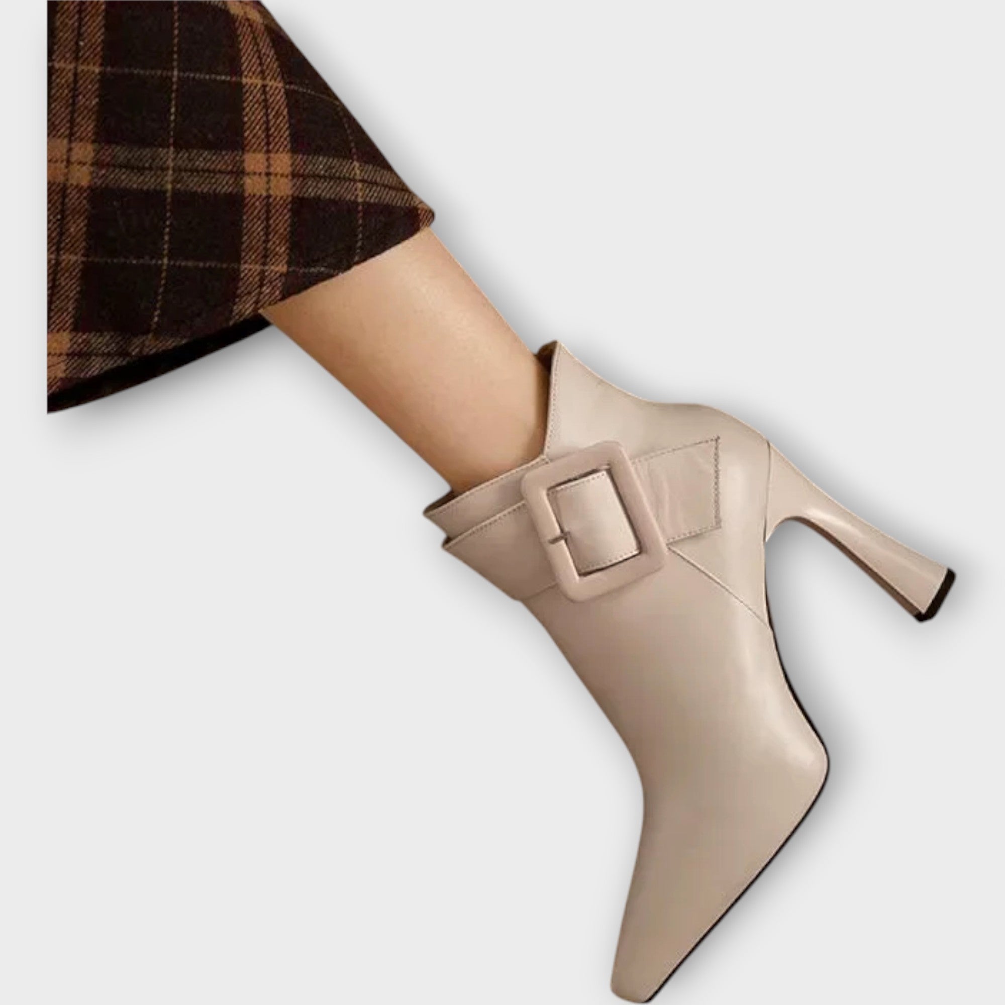 Bottes à Talon avec Boucle Aveline