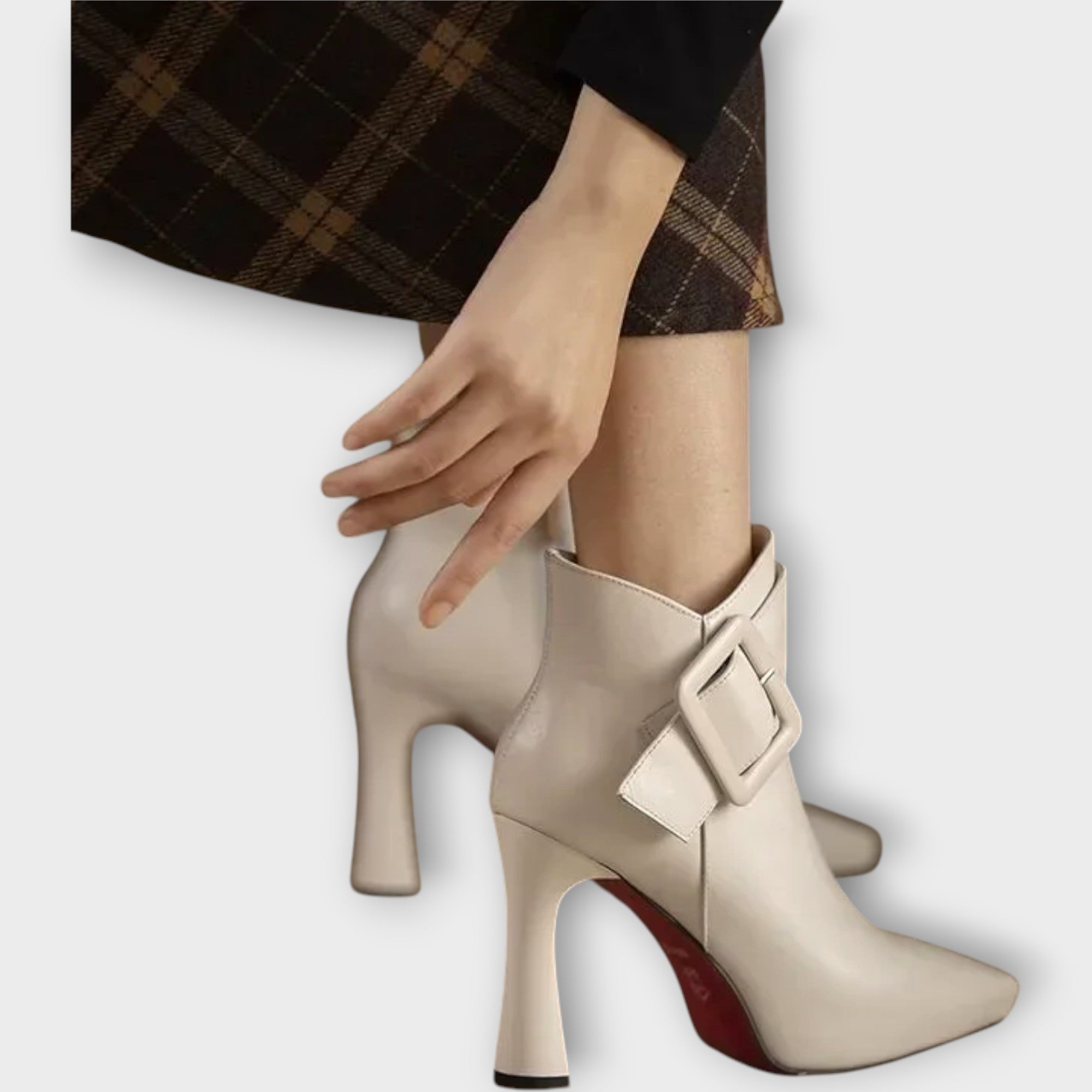 Bottes à Talon avec Boucle Aveline