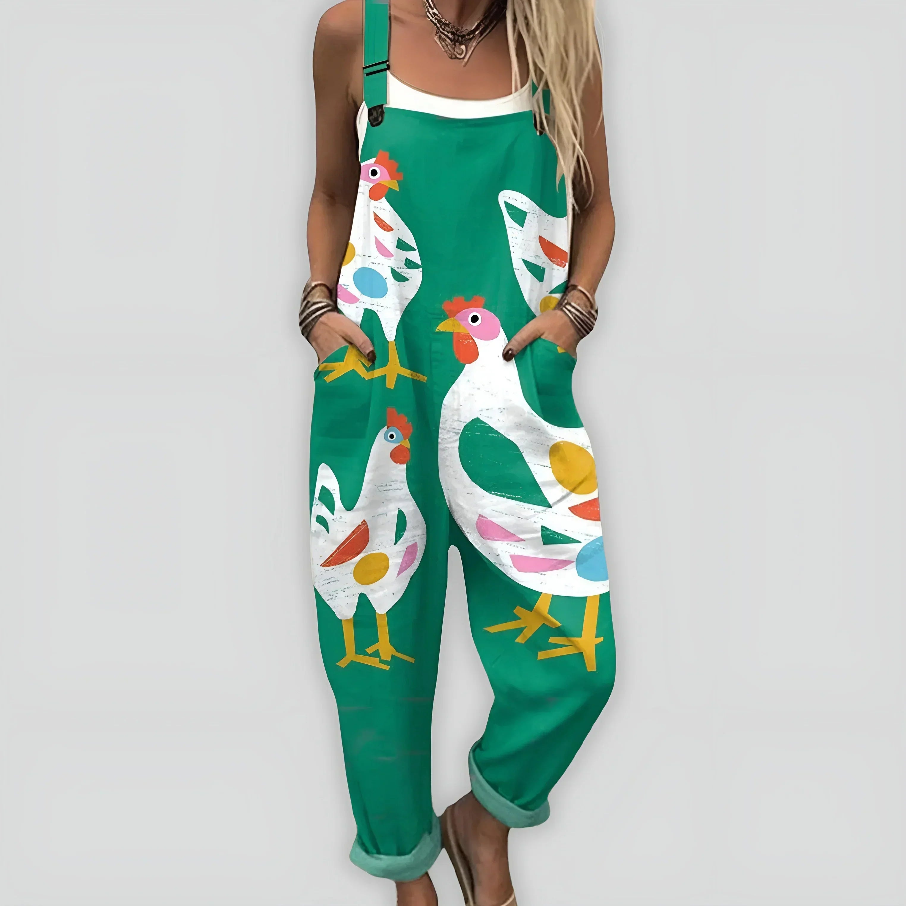 Salopette Confortable et Stylée avec Coupe Décontractée