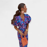 Robe avec Manches et Volants