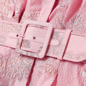 Beatrice™ | Robe Rose avec Manches Ballon