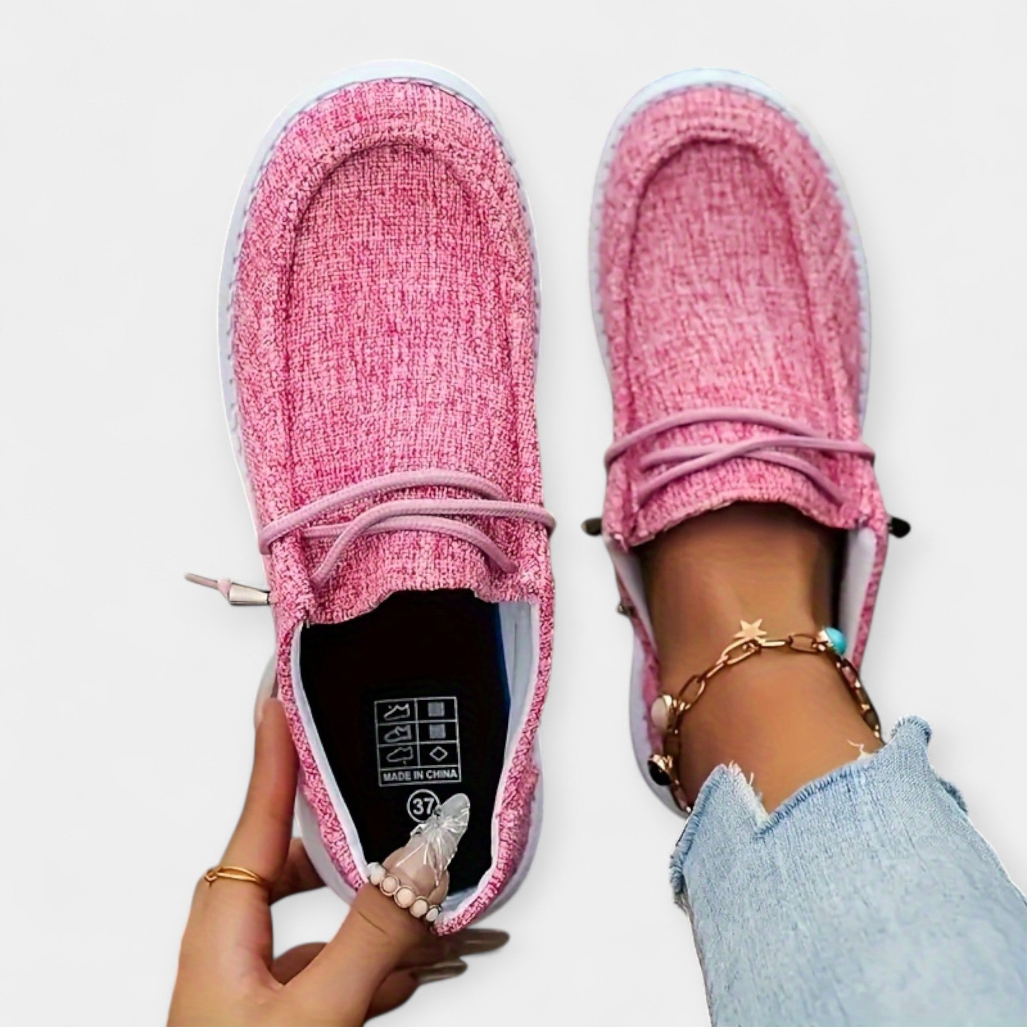 Chaussures en Tissu Confortables pour un Usage Quotidien