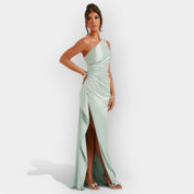 Robe en Satin pour Soirées Aristocratiques