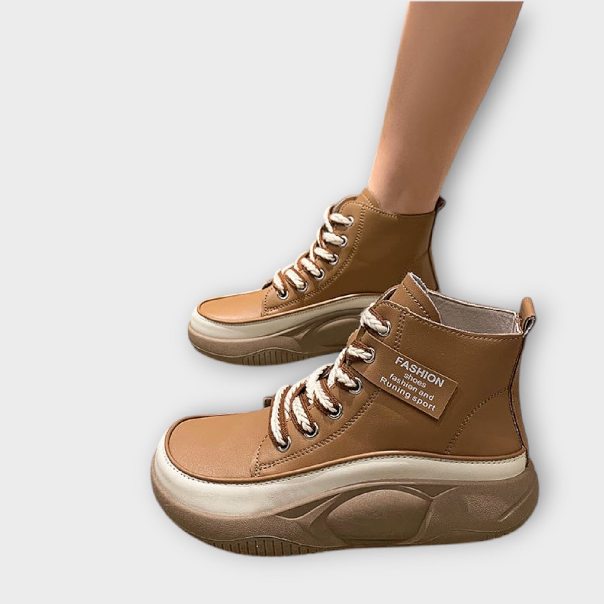 Baskets Plateforme Style Urbain