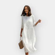 Robe au Design Flatteur pour le Ventre