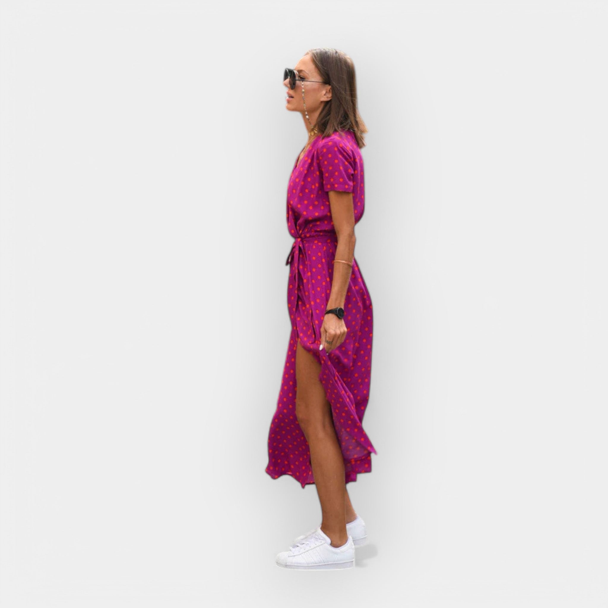 Robe Confortable avec Excellent Ajustement