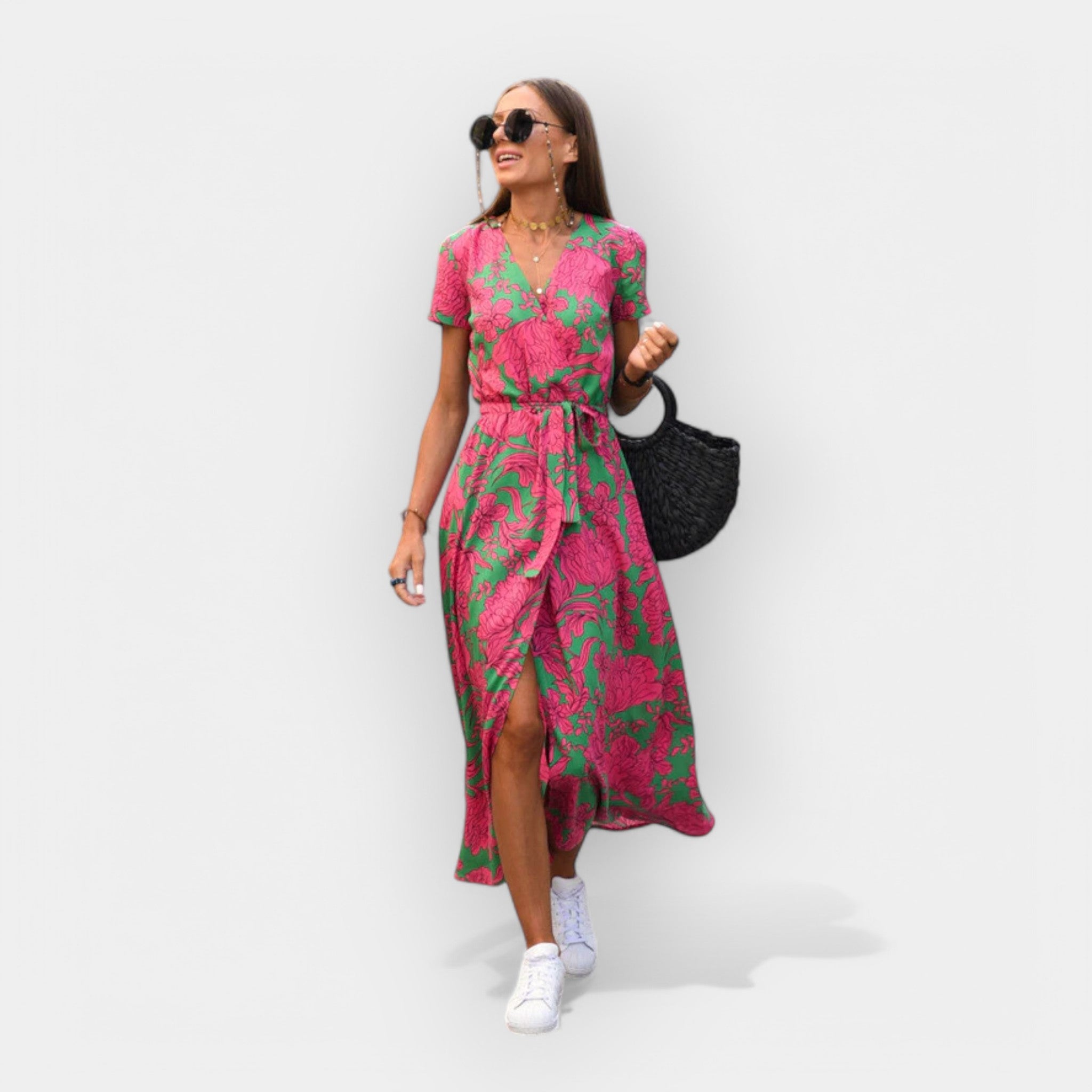 Robe Confortable avec Excellent Ajustement