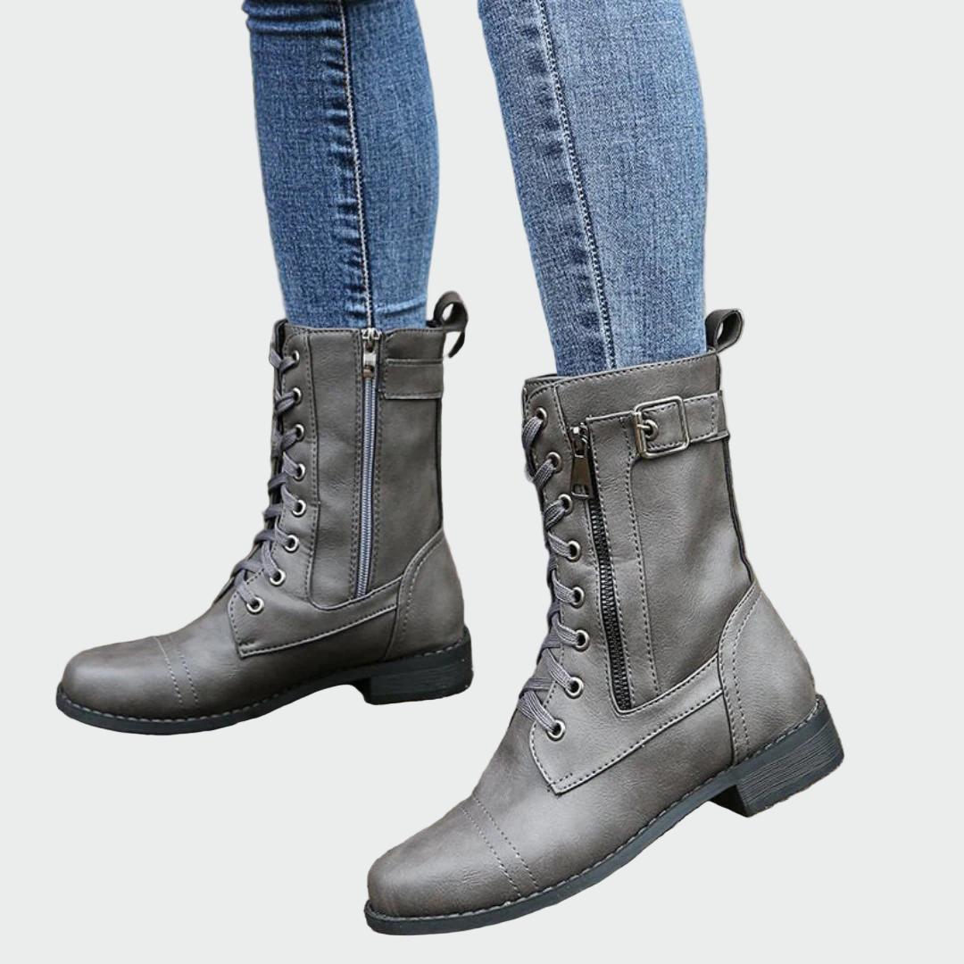 Bottes en cuir orthopédiques