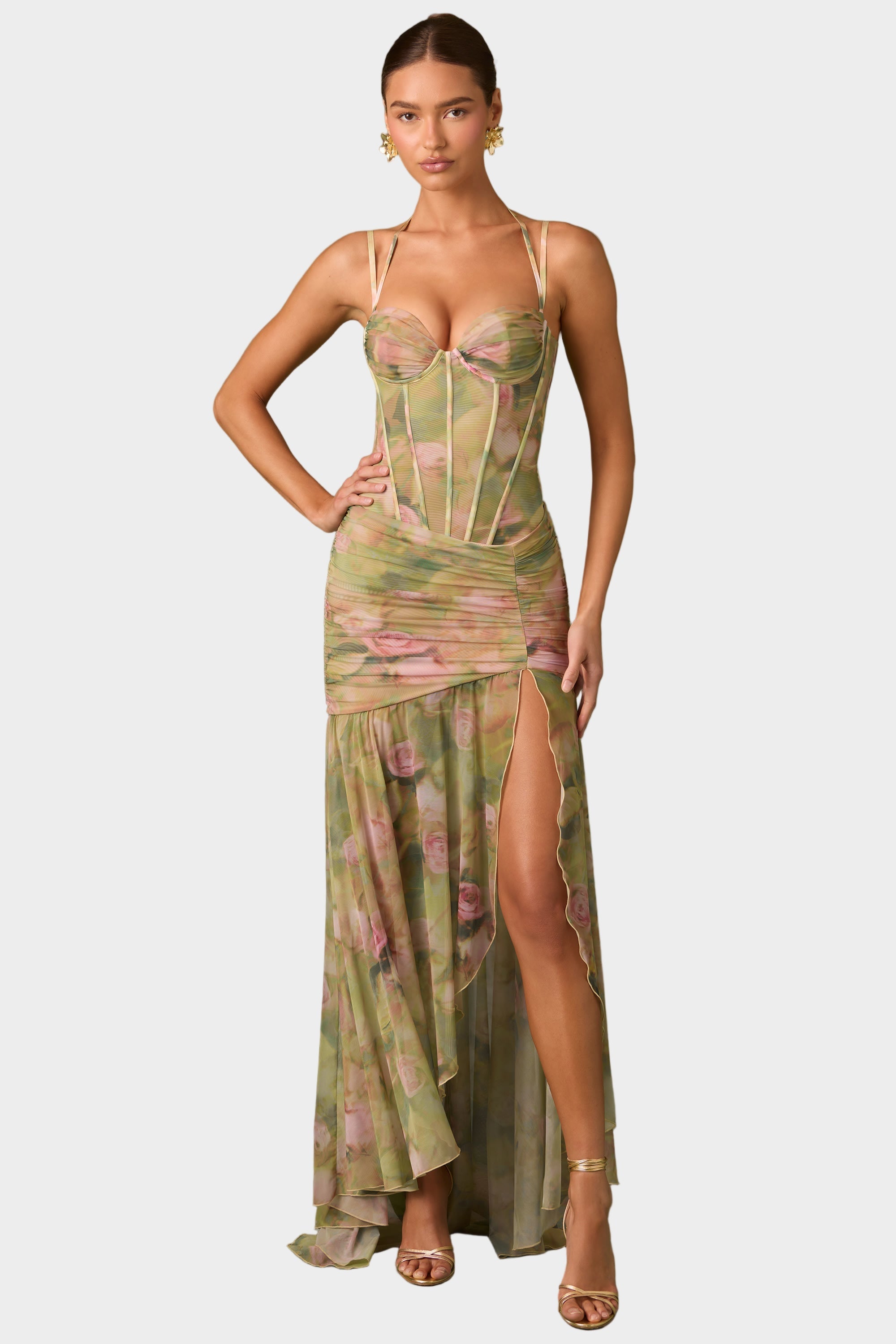 Robe Maxi avec Élégance Aérienne et Style Intemporel