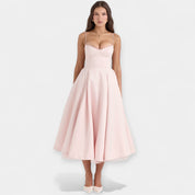 Robe Midi avec Tulle et Style