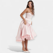 Robe Midi avec Tulle et Style