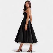 Robe Midi avec Tulle et Style